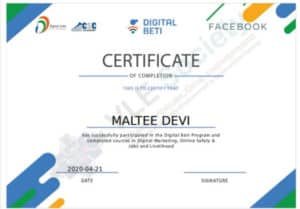 csc digital beti certificate