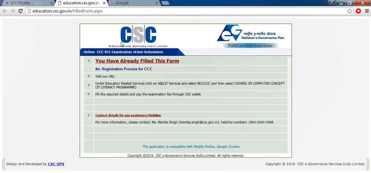 free ccc project for csc vle