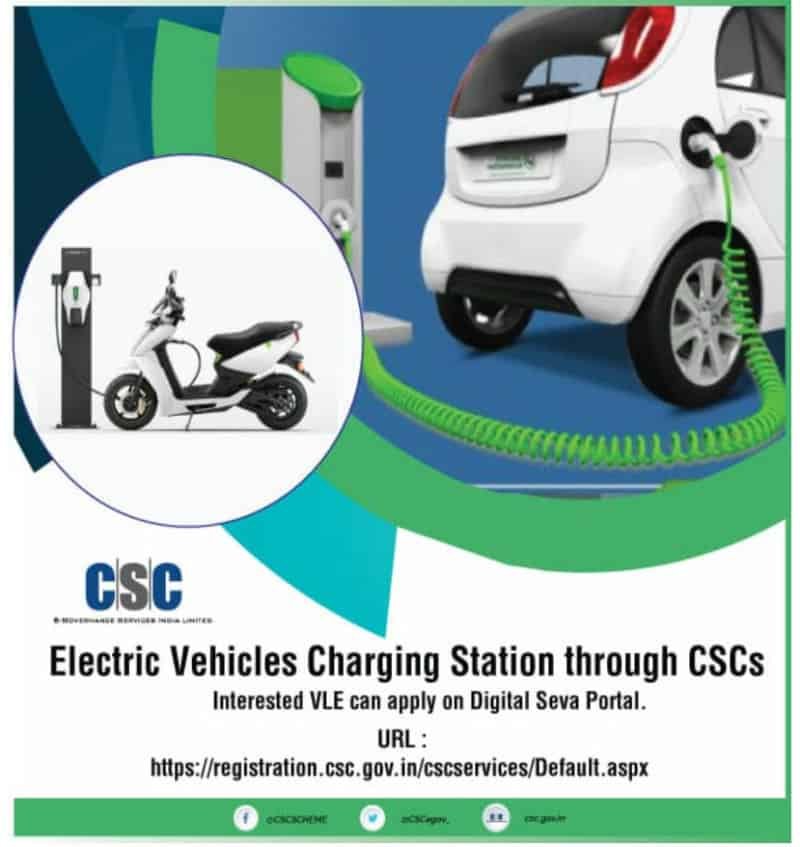 CSC Electric Vehicle Charging Stations Free EV Charger PVC