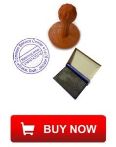 csc common service center stamp with ink pad order